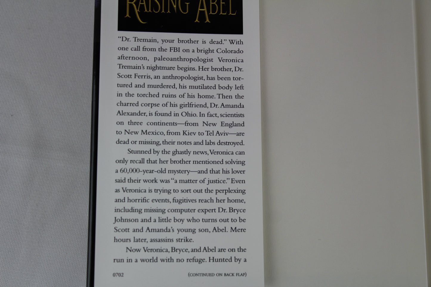 Raising Abel by W. Michael Gear, Kathleen O'Neal Gear