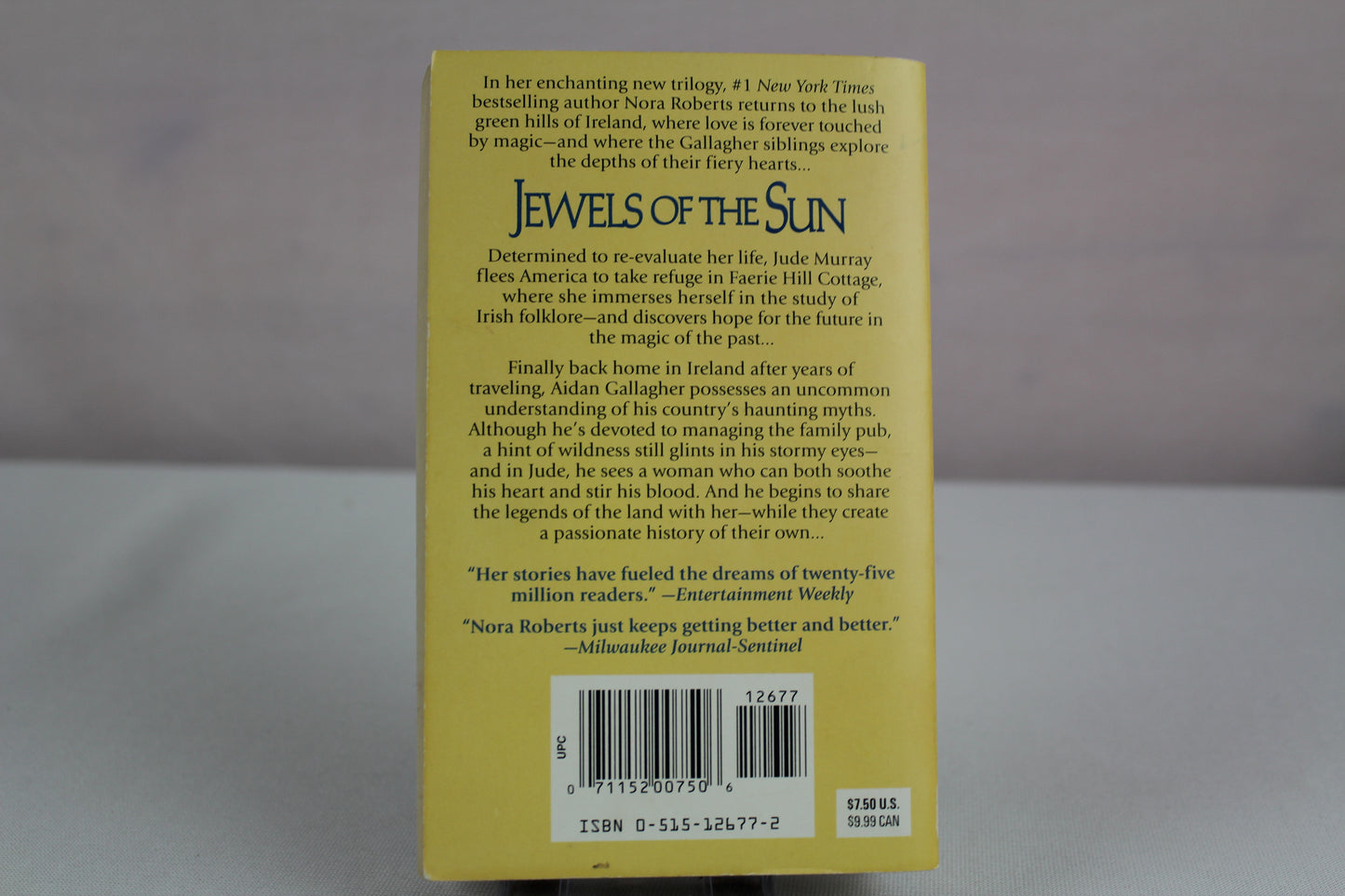 Jewels of the Sun: The Gallaghers of Ardmore Trilogy (Irish Trilogy, Book 1) by Nora Roberts