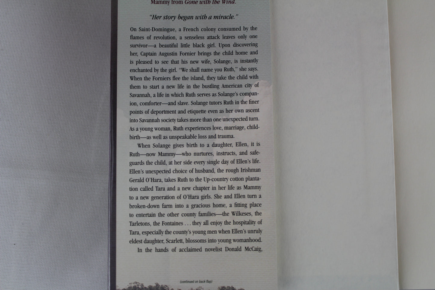 Ruth's Journey: The Authorized Novel of Mammy from Margaret Mitchell's Gone with the Wind by Donald McCaig