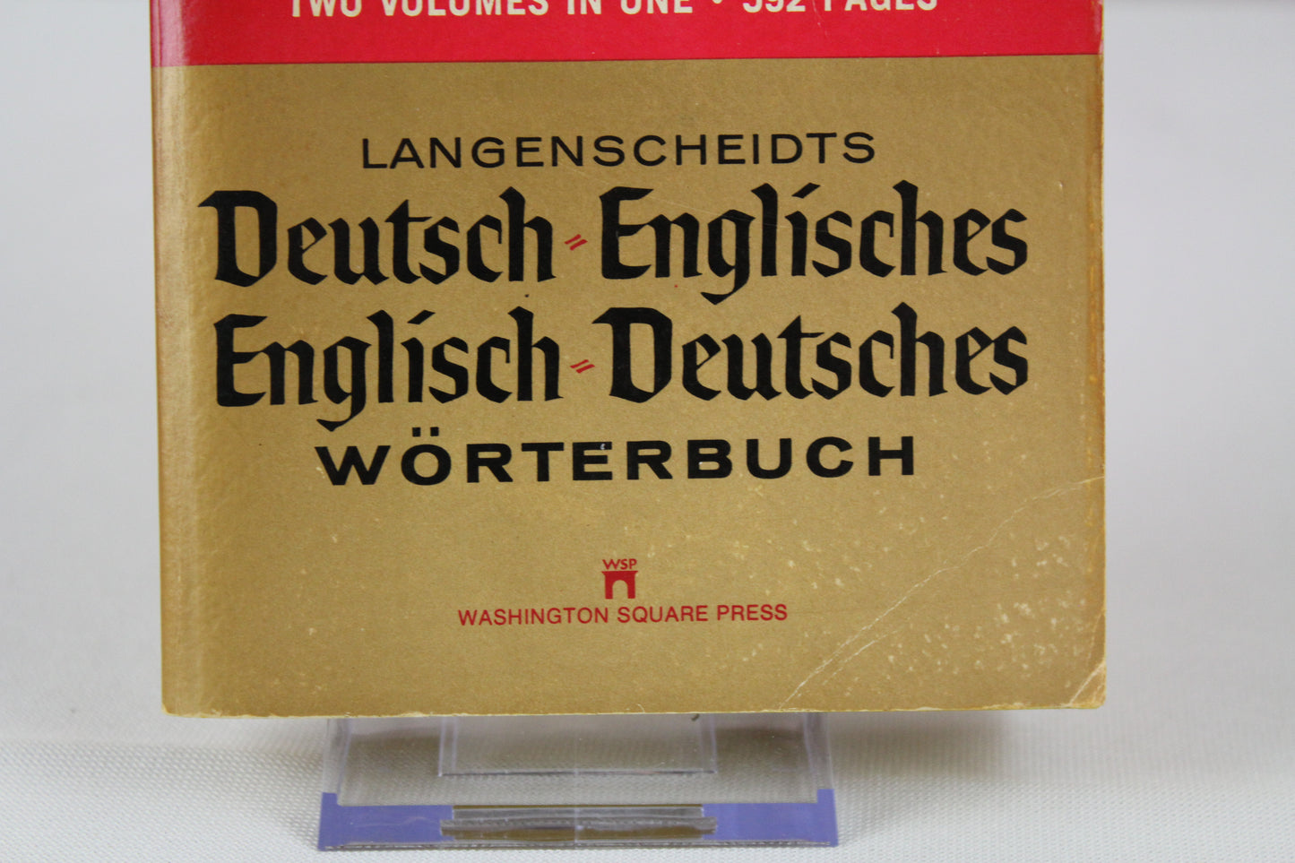 LAngenscheidt's German-English English/German Dictionary by A.C. Langenscheidt;Pomahoba