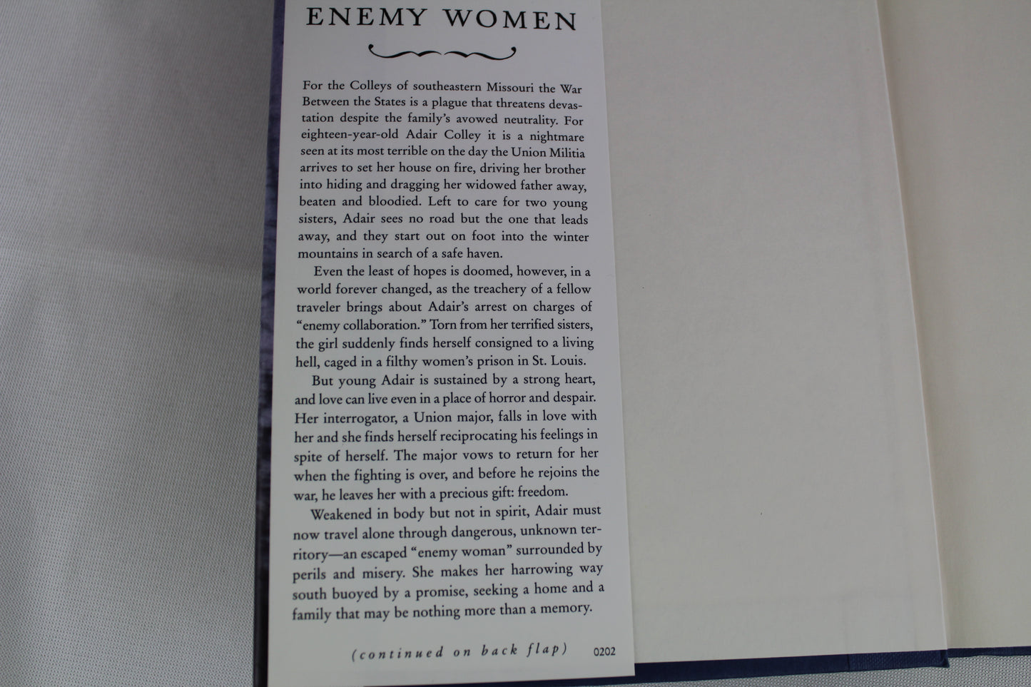 Enemy Women: A Novel by Paulette Jiles