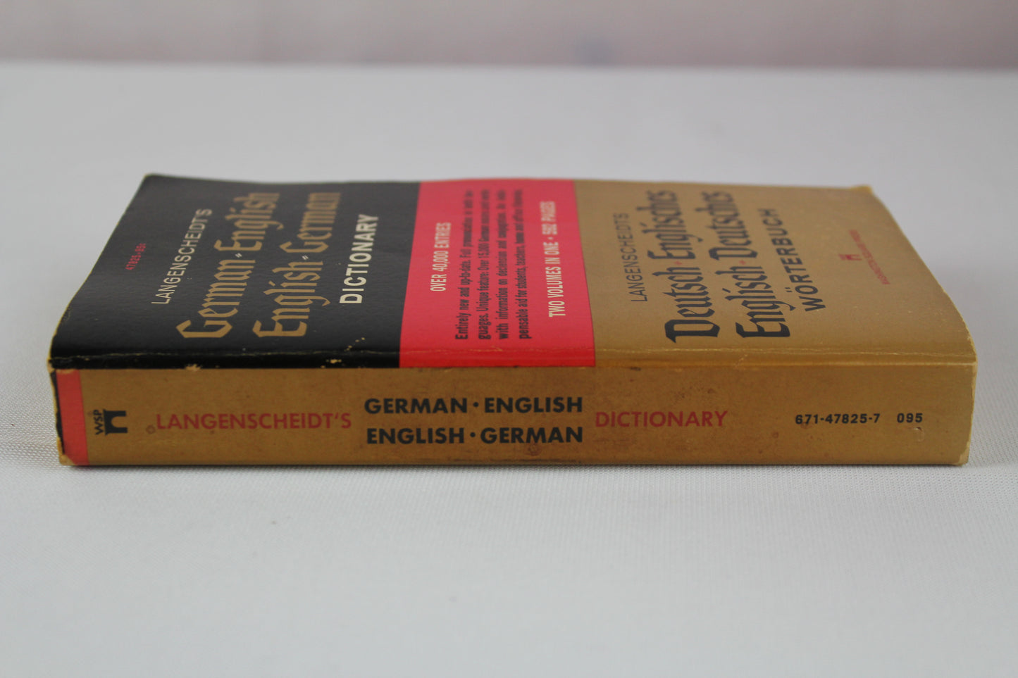 LAngenscheidt's German-English English/German Dictionary by A.C. Langenscheidt;Pomahoba