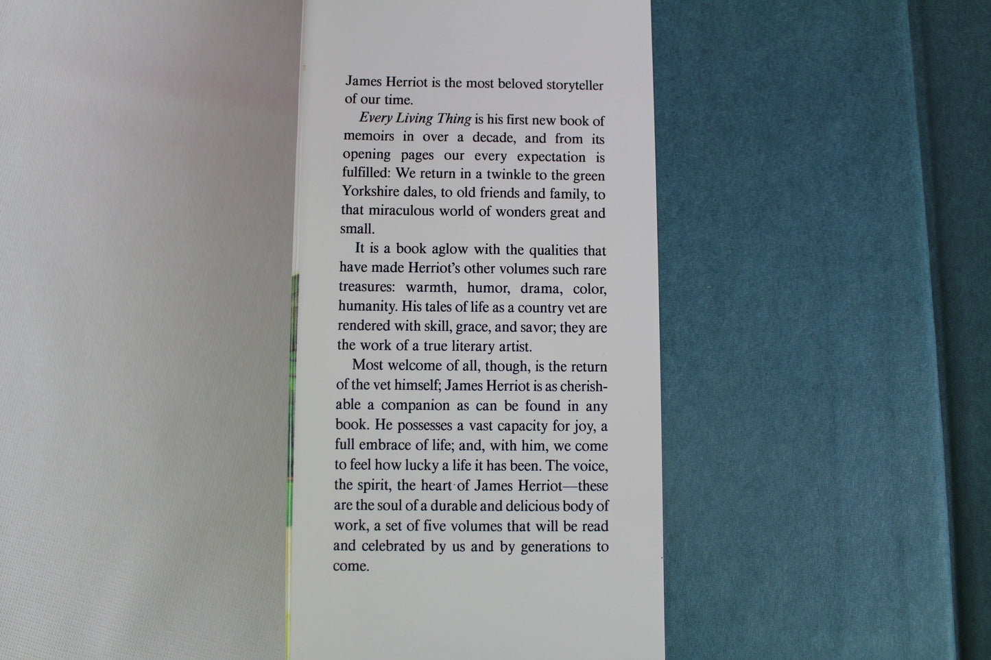 Every Living Thing (All Creatures Great and Small) by James Herriot (Alf Wight)