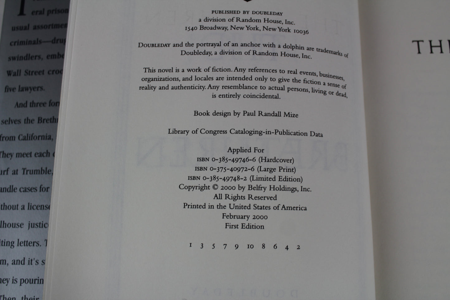 The Brethren by John Grisham