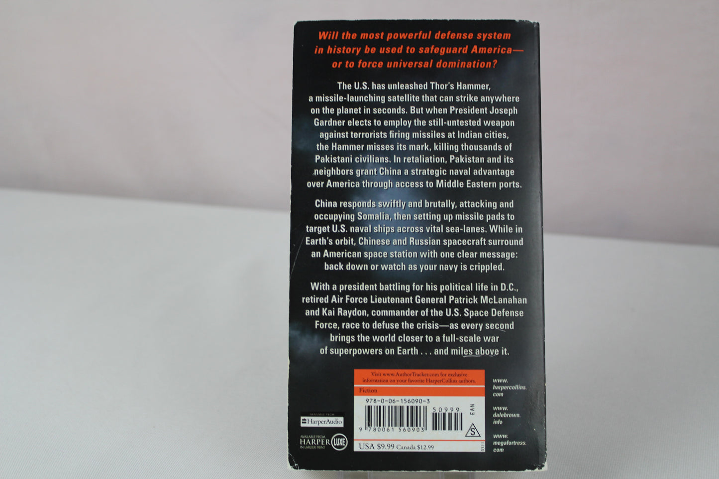 Executive Intent: A Terrifying Techno-Thriller of Space, Oceans, and Superpower Dominance (Patrick McLanahan, 50) by Dale Brown