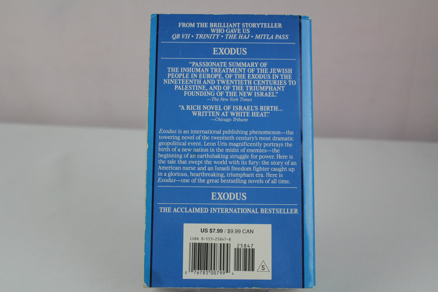 Exodus: A Novel of Israel by Leon Uris