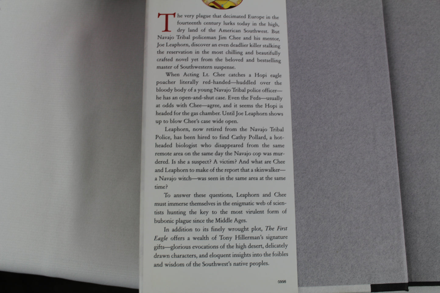 The First Eagle (A Leaphorn and Chee Novel) by Tony Hillerman