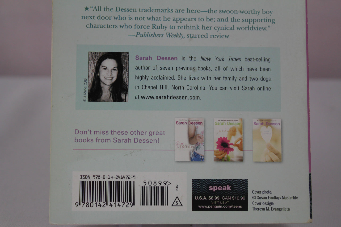 Lock and Key by Sarah Dessen