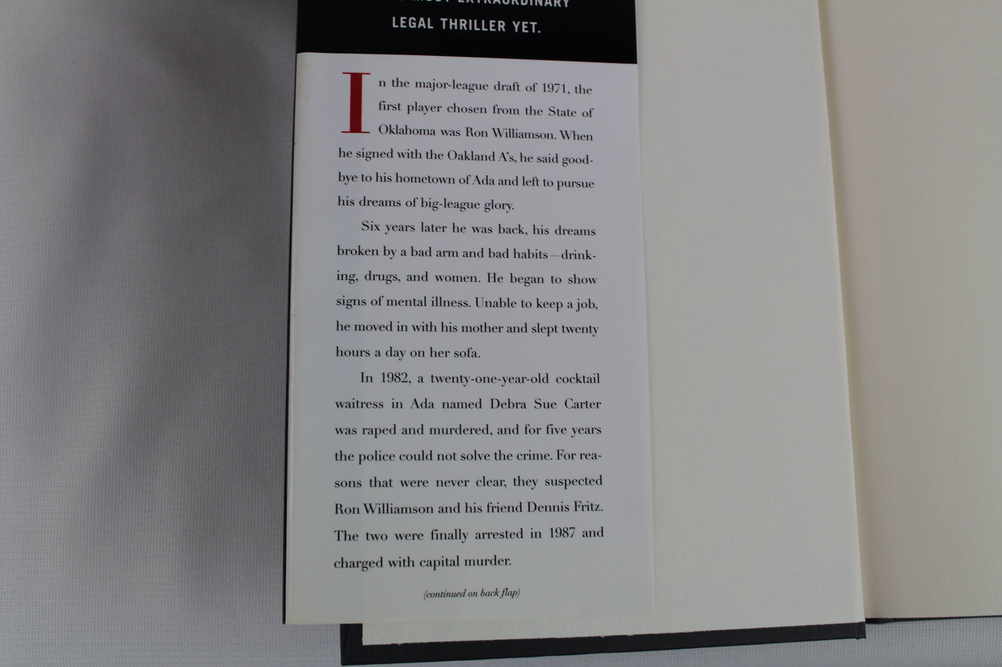 The Innocent Man: Murder and Injustice in a Small Town by John Grisham