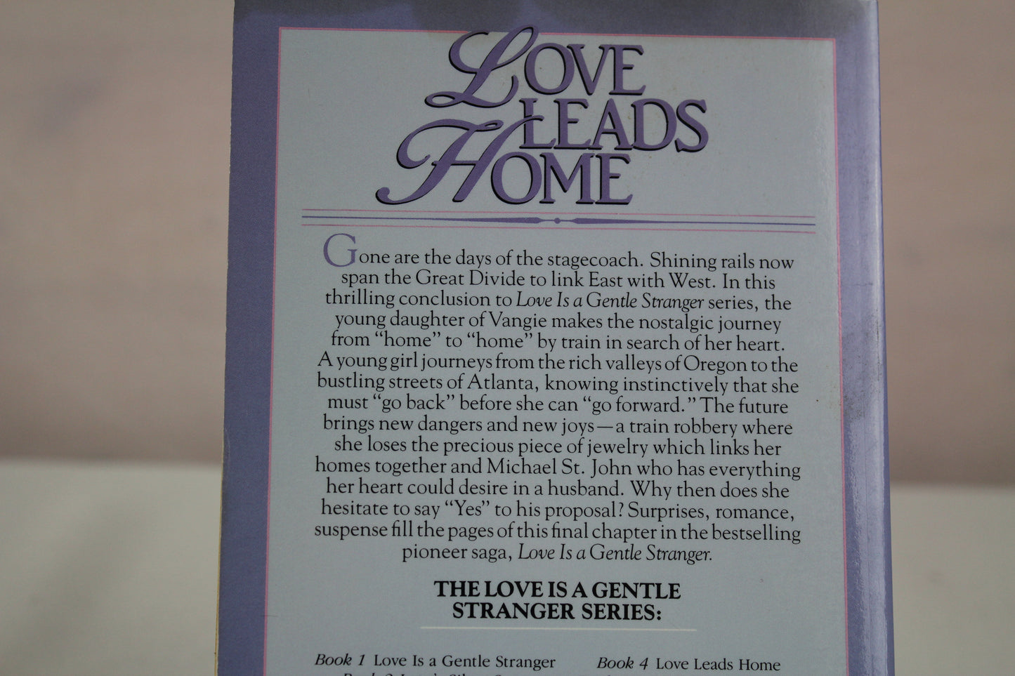 Love Leads Home by June Masters Bacher