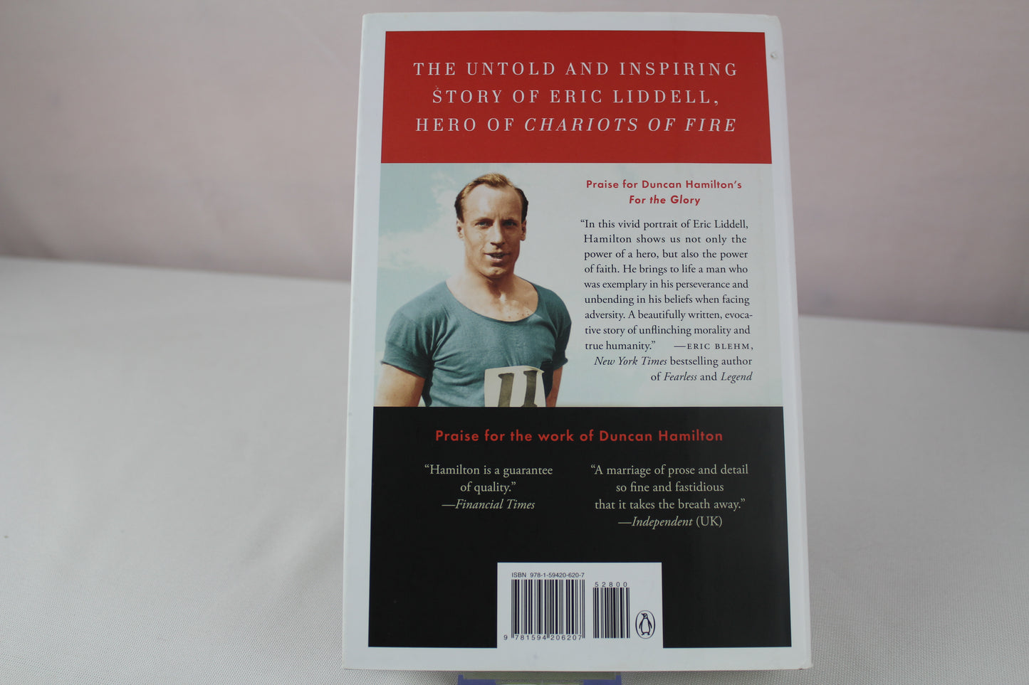 For the Glory: Eric Liddell's Journey from Olympic Champion to Modern Martyr by Duncan Hamilton