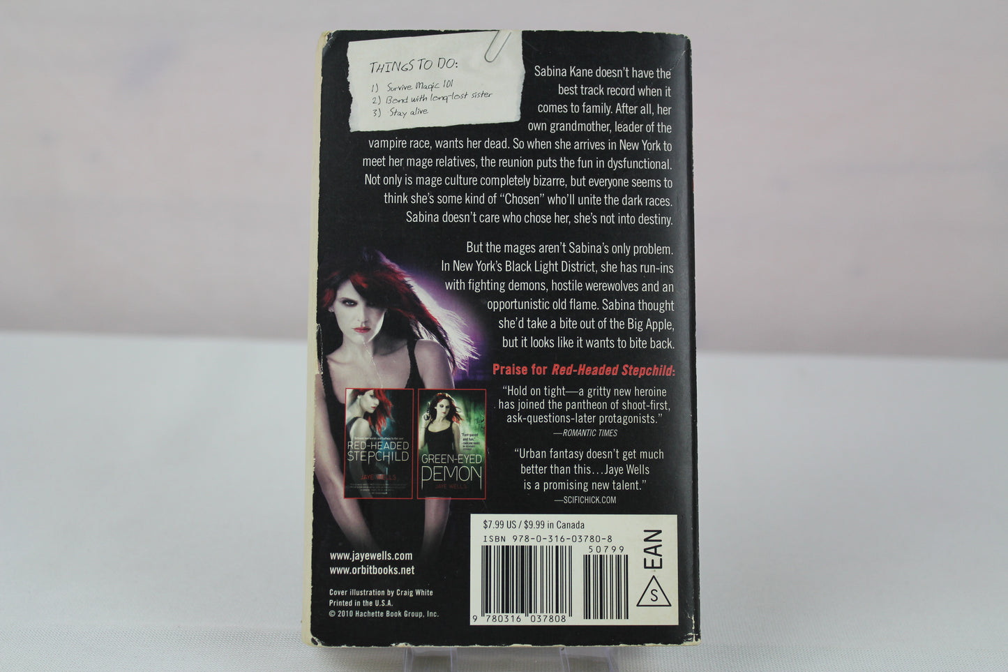 The Mage in Black (Sabina Kane, Book 2) by Jaye Wells