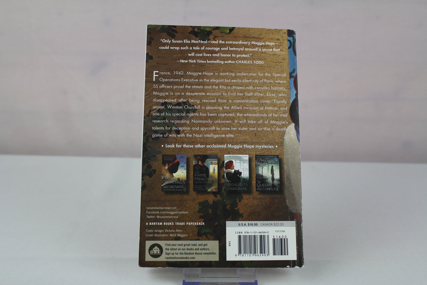 The Paris Spy: A Maggie Hope Mystery by Susan Elia MacNeal