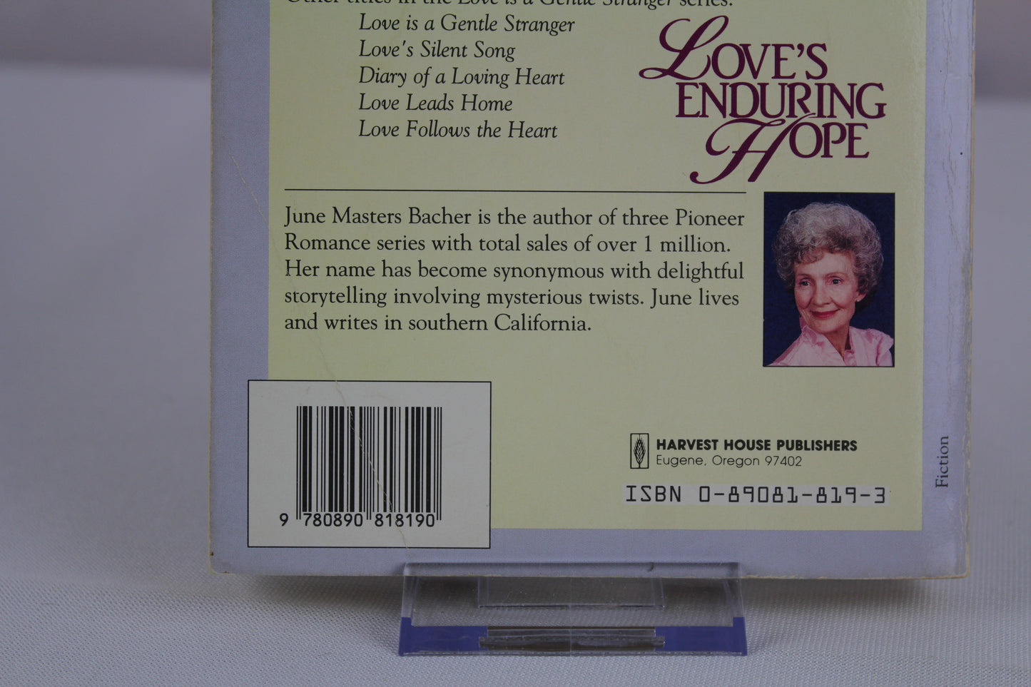 Love's Enduring Hope (Jmb Series I) by June Masters Bacher