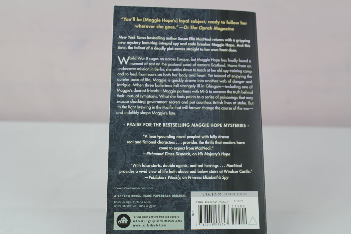 The Prime Minister's Secret Agent by Susan Elia MacNeal