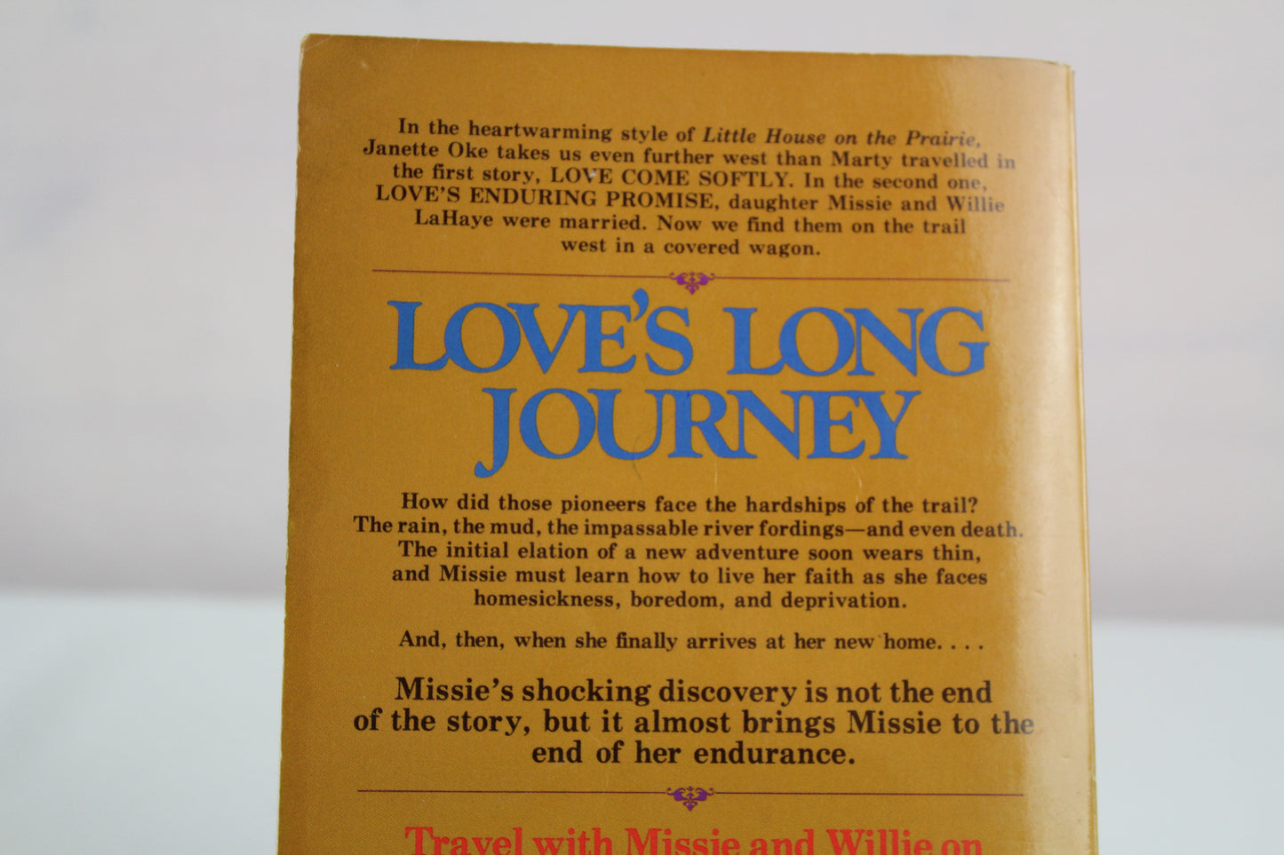 Love's Long Journey (Love Comes Softly Series #3) by janette-oke