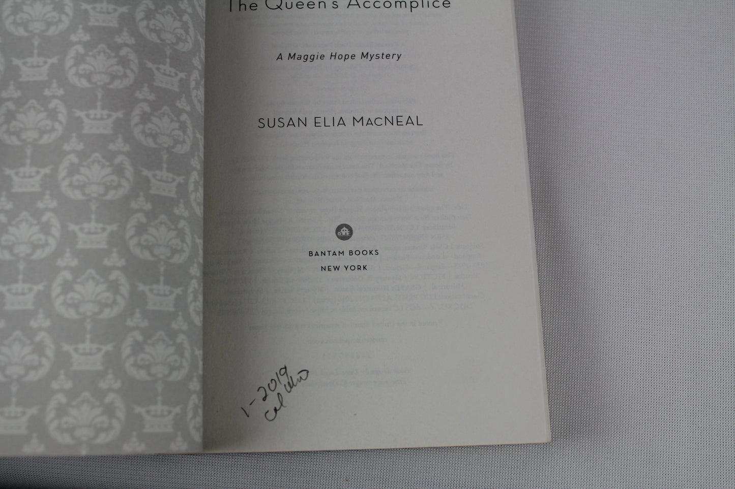The Queen's Accomplice: A Maggie Hope Mystery by Susan Elia MacNeal