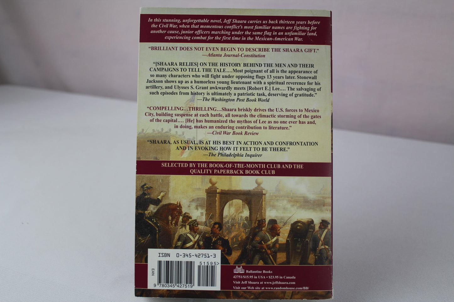 Gone for Soldiers: A Novel of the Mexican War by Jeff Shaara