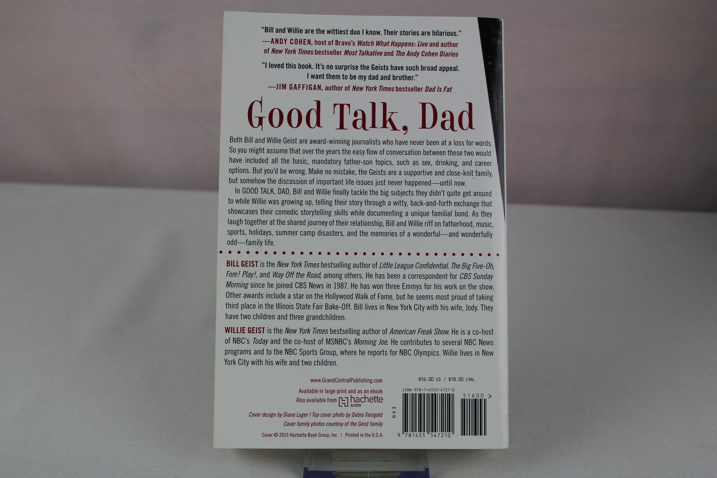 Good Talk, Dad: The Birds and the Bees...and Other Conversations We Forgot to Have by Bill Geist, Willie Geist