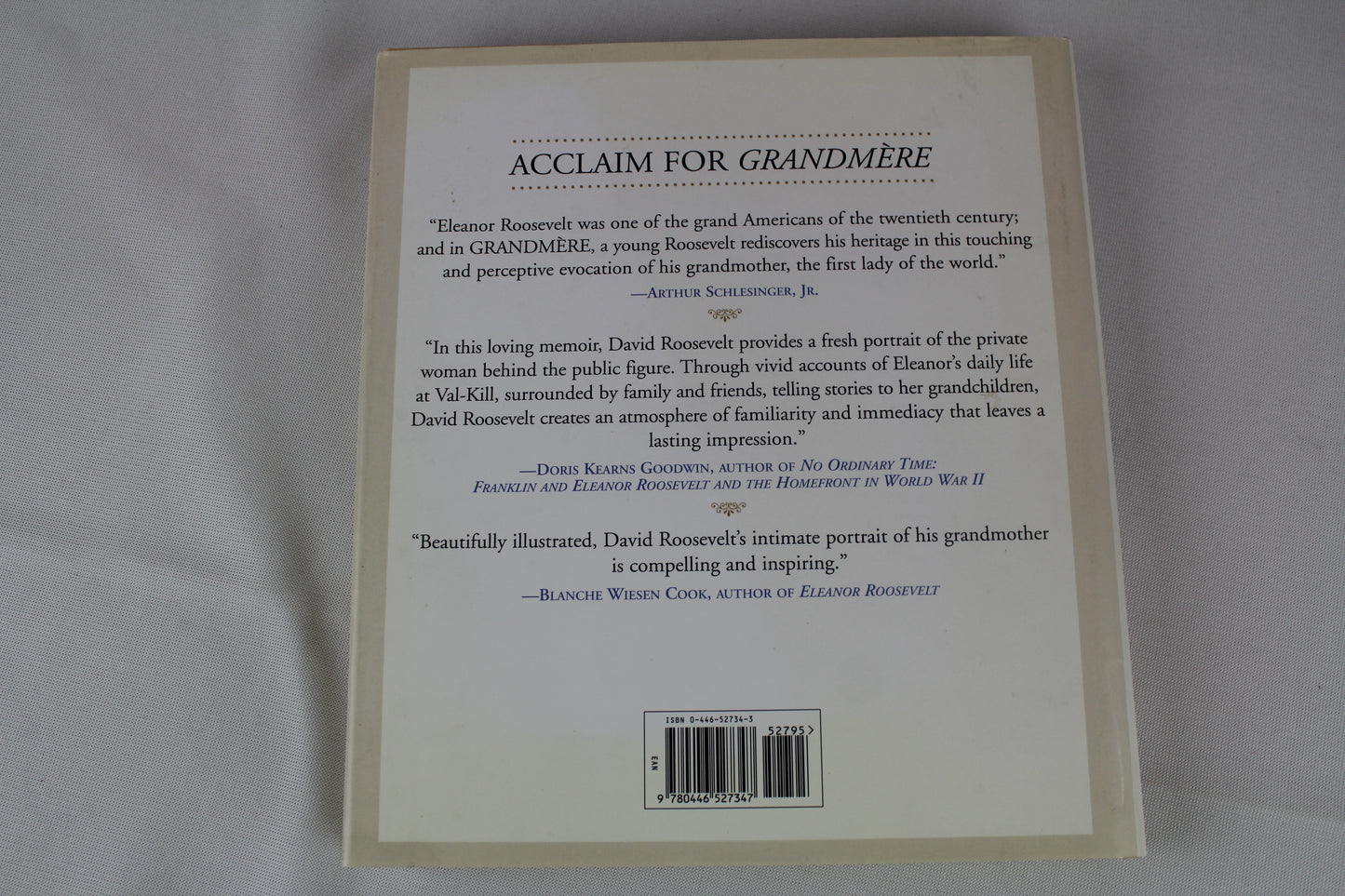 Grandmère: A Personal History of Eleanor Roosevelt by David B. Roosevelt, Manuela Dunn-Mascetti