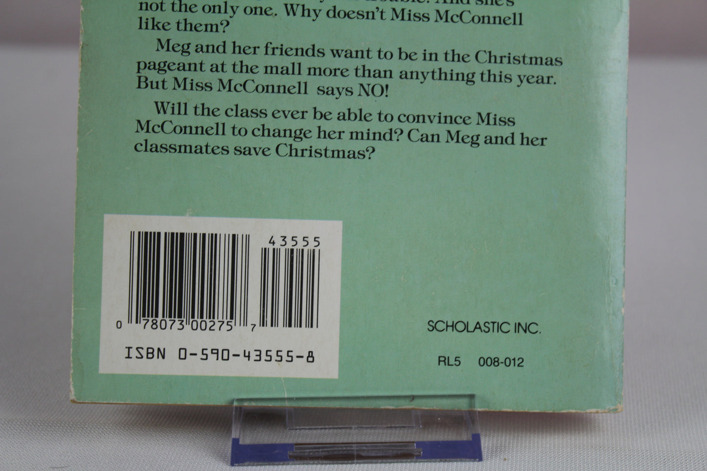 Merry Christmas, Miss McConnell! by Colleen O'Shaughnessy McKenna
