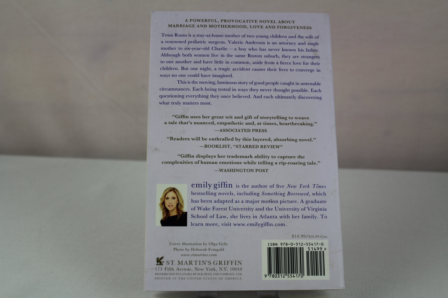 Heart of the Matter: A Novel by Emily Giffin