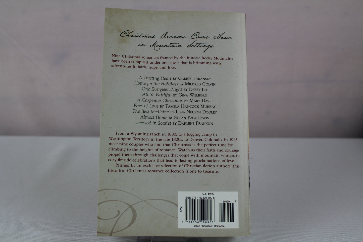Mountain Christmas Brides: Nine Historical Novellas Celebrate Faith and Love in the Rocky Mountains by Mildred Colvin, Mary Davis, Susan Page Davis, Lena Nelson Dooley, Darlene Franklin, Debby Lee, Tamela Hancock Murray, Carrie Turansky, Gina Welborn
