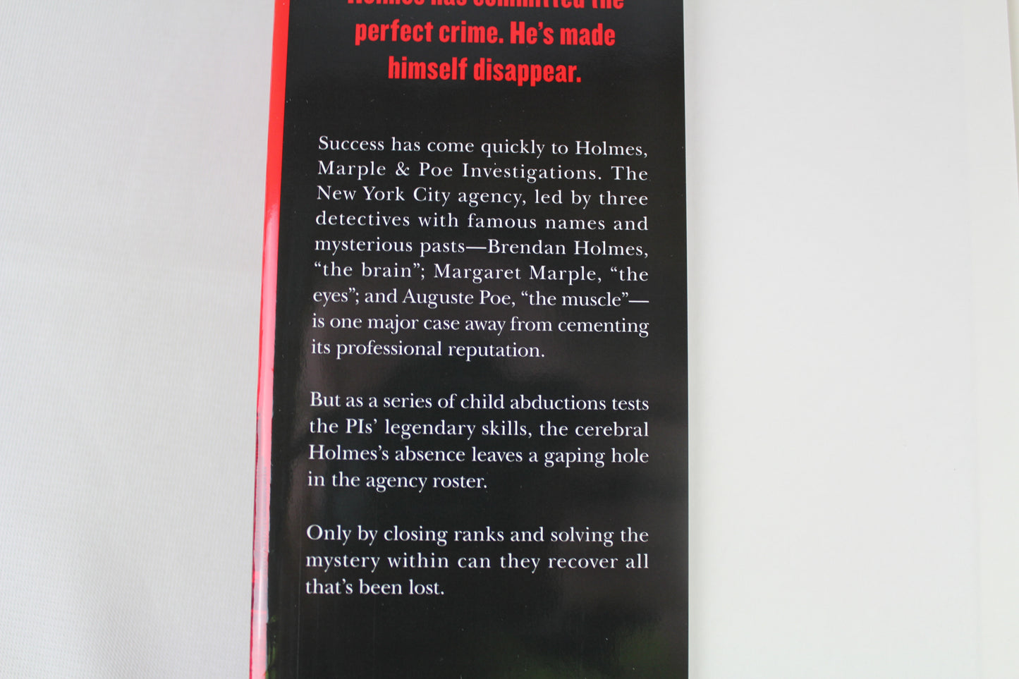 Holmes Is Missing: Patterson's Most-Requested Sequel Ever (Holmes, Margaret & Poe, 2) by James Patterson, Brian Sitts