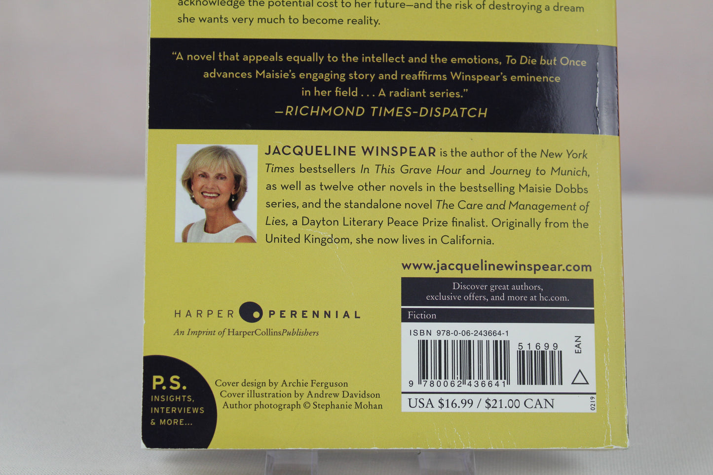 To Die but Once: A Maisie Dobbs Novel (Maisie Dobbs, 14) by Jacqueline Winspear