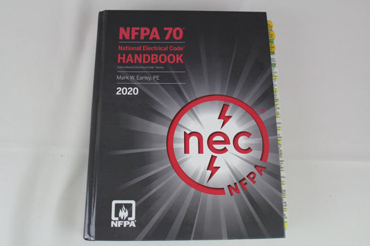 NFPA 70, National Electrical Code (NEC), 2020 Edition by (NFPA) National Fire Protection Association