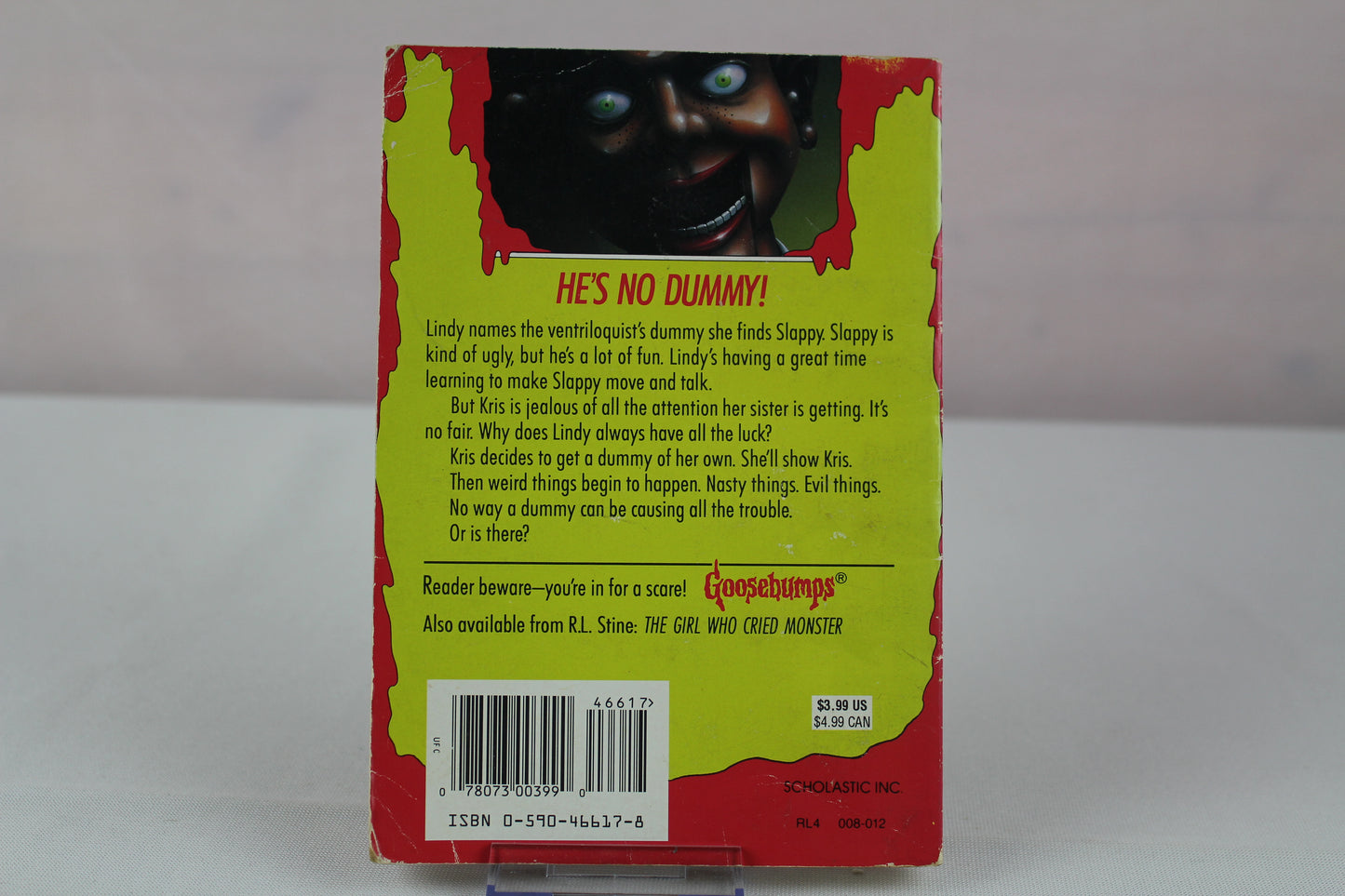 Night of the Living Dummy (Goosebumps) by R.L. Stine