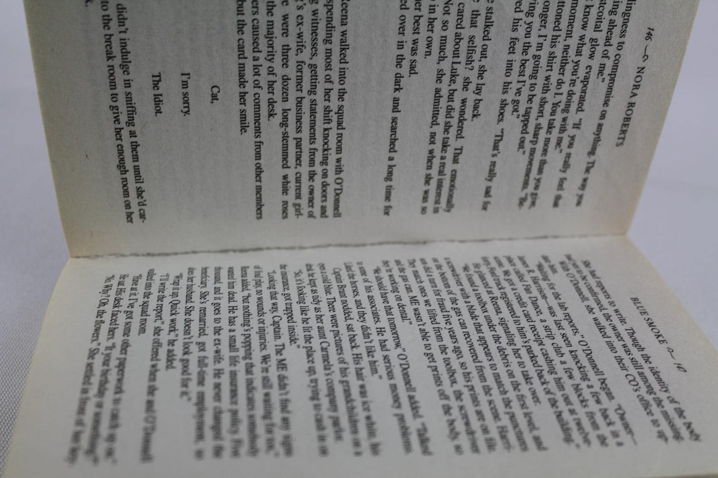 Blue Smoke by Nora Roberts