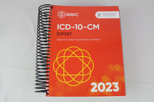 ICD-10-CM 2023 The Complete Official Codebook with Guidelines (ICD-10-CM the Complete Official Codebook) by AAPC