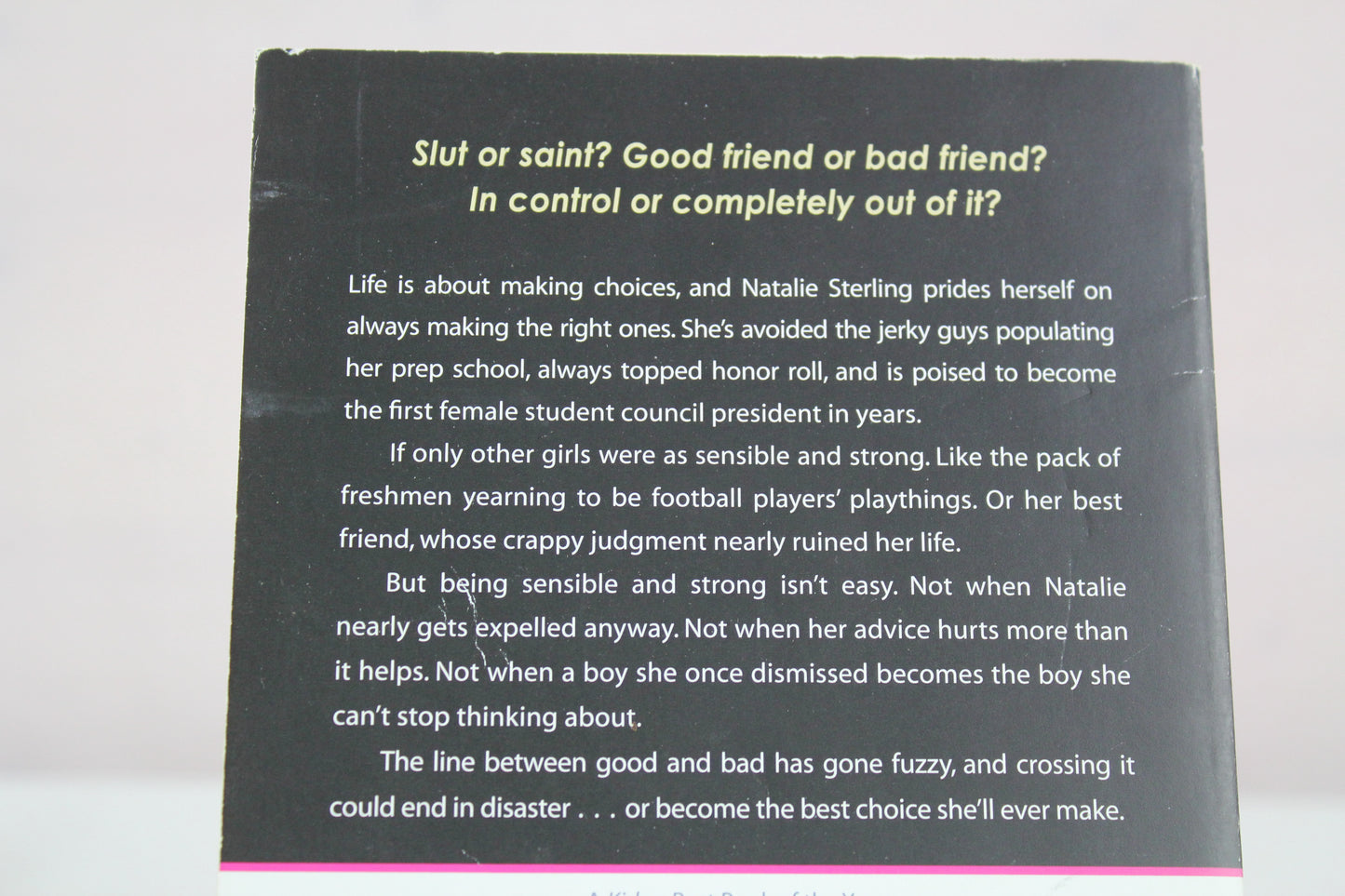 Not That Kind of Girl by Siobhan Vivian