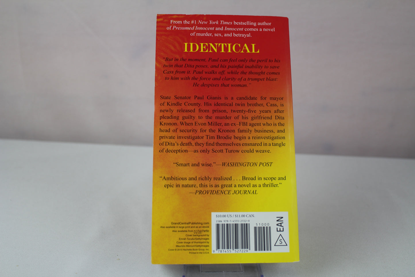 Identical by Scott Turow