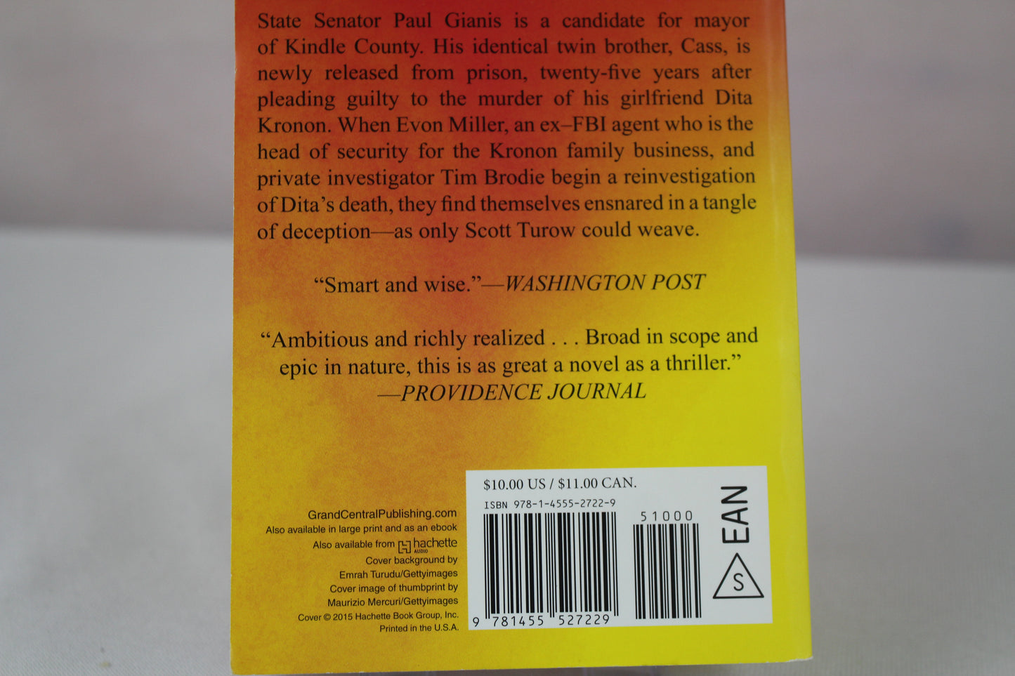 Identical by Scott Turow