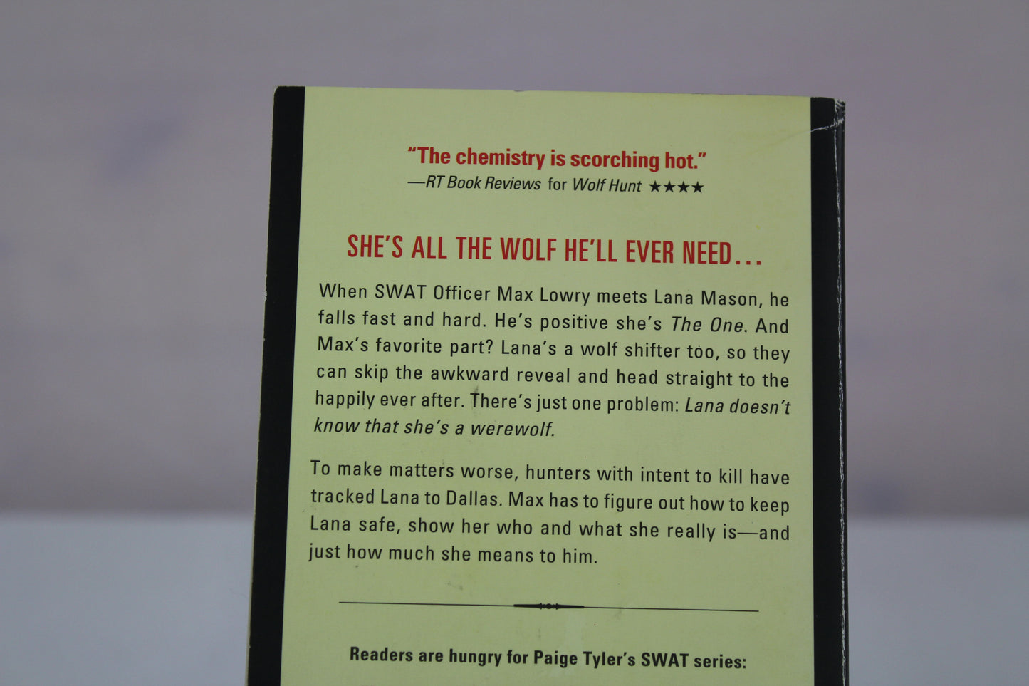 Wolf Hunger (SWAT, 7) by Paige Tyler