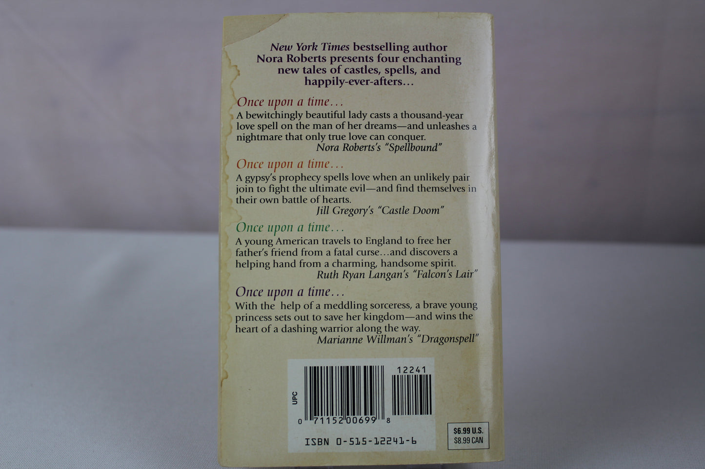 Once upon a Castle by Nora Roberts, Jill Gregory, Ruth Ryan Langan, Marianne Willman
