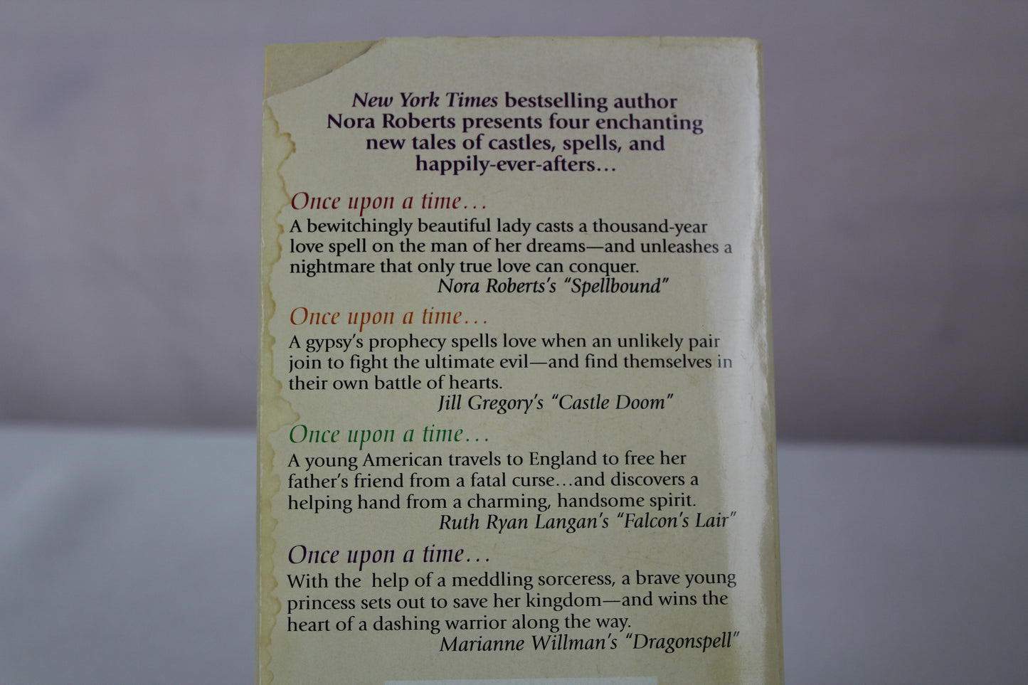Once upon a Castle by Nora Roberts, Jill Gregory, Ruth Ryan Langan, Marianne Willman
