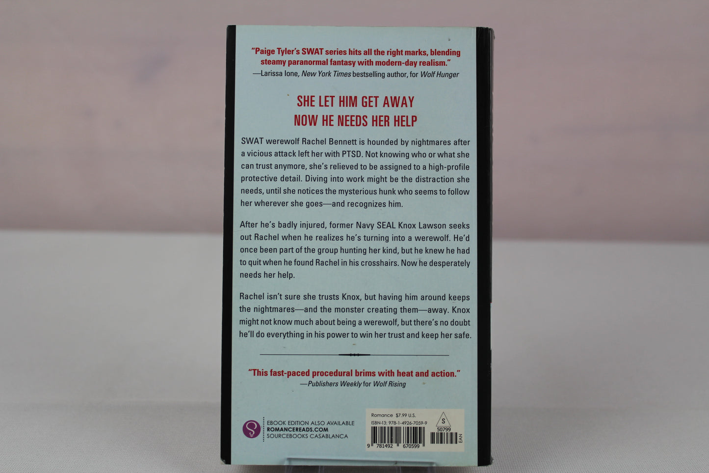 Wolf Rebel (SWAT, 10) by Paige Tyler