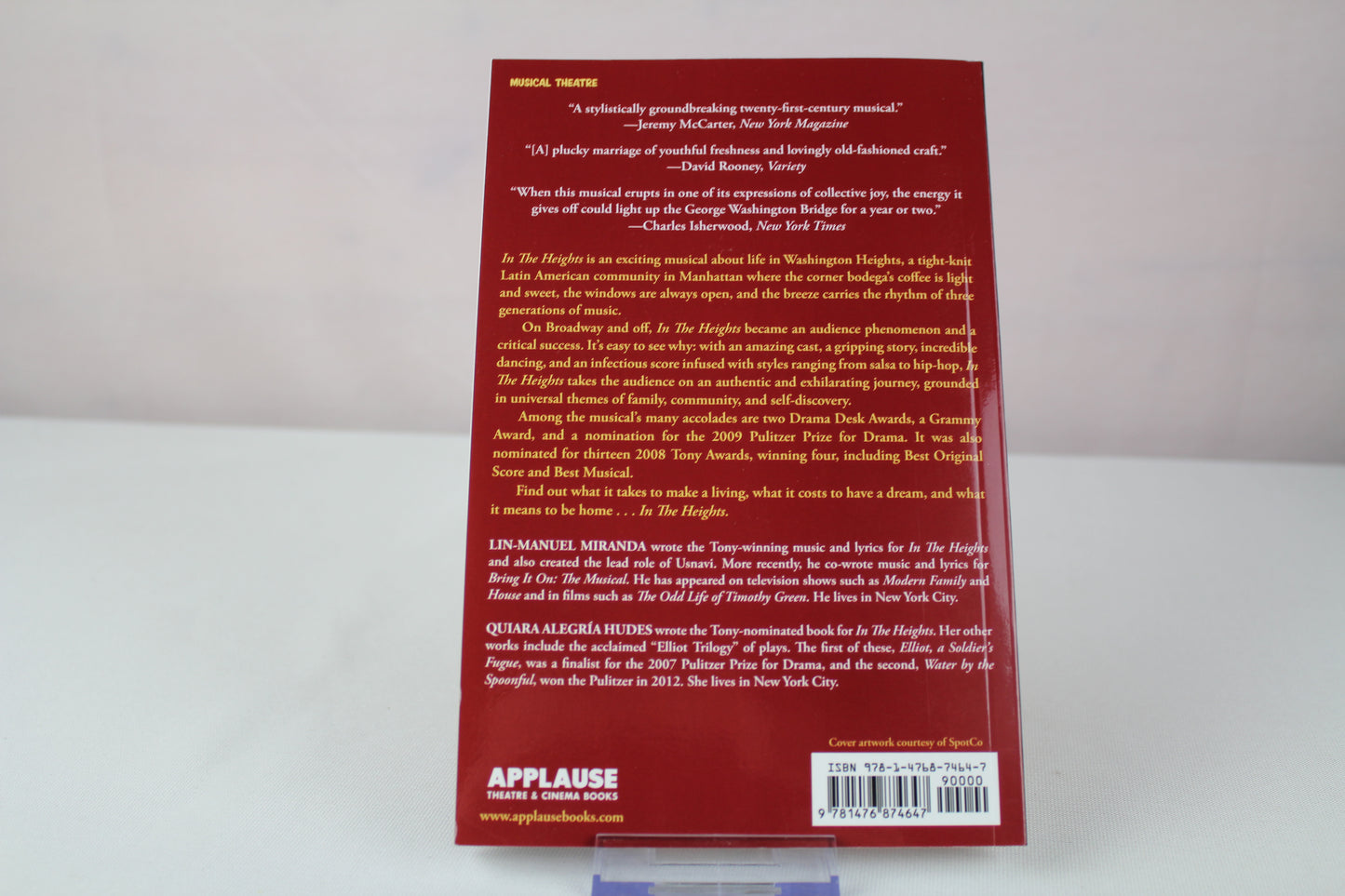 In the Heights: The Complete Book and Lyrics of the Broadway Musical by Quiara Alegria Hudes