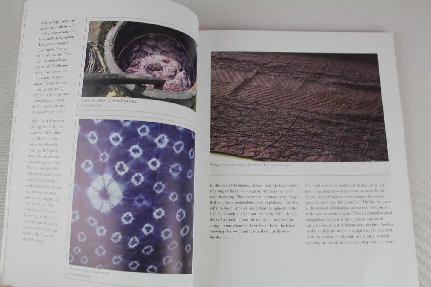 Indigo Quilts: 30 Quilts from the Poos Collection - History of Indigo - 5 Projects by Kay Triplett, Lori Lee Triplett