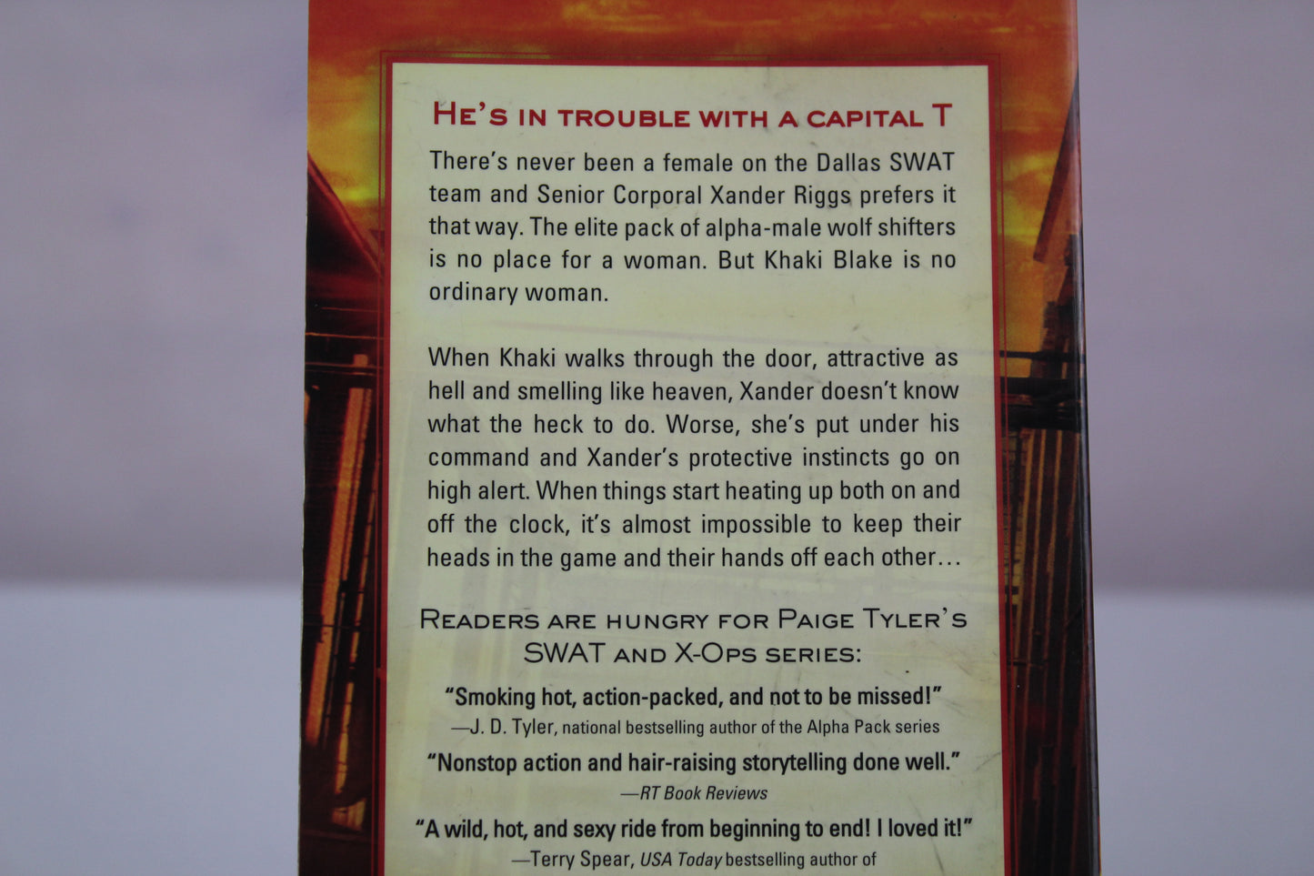 Wolf Trouble (SWAT, 2) by Paige Tyler