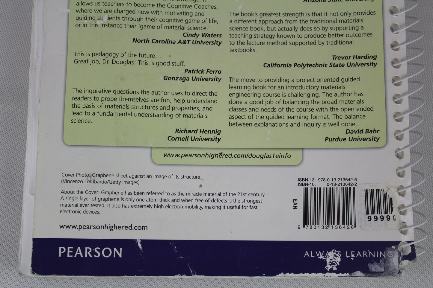 Introduction to Materials Science and Engineering  Textbook