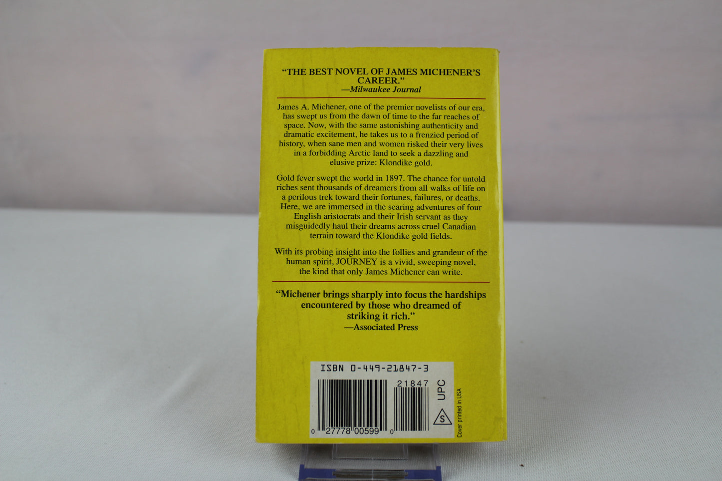 Journey: A Novel by James A. Michener