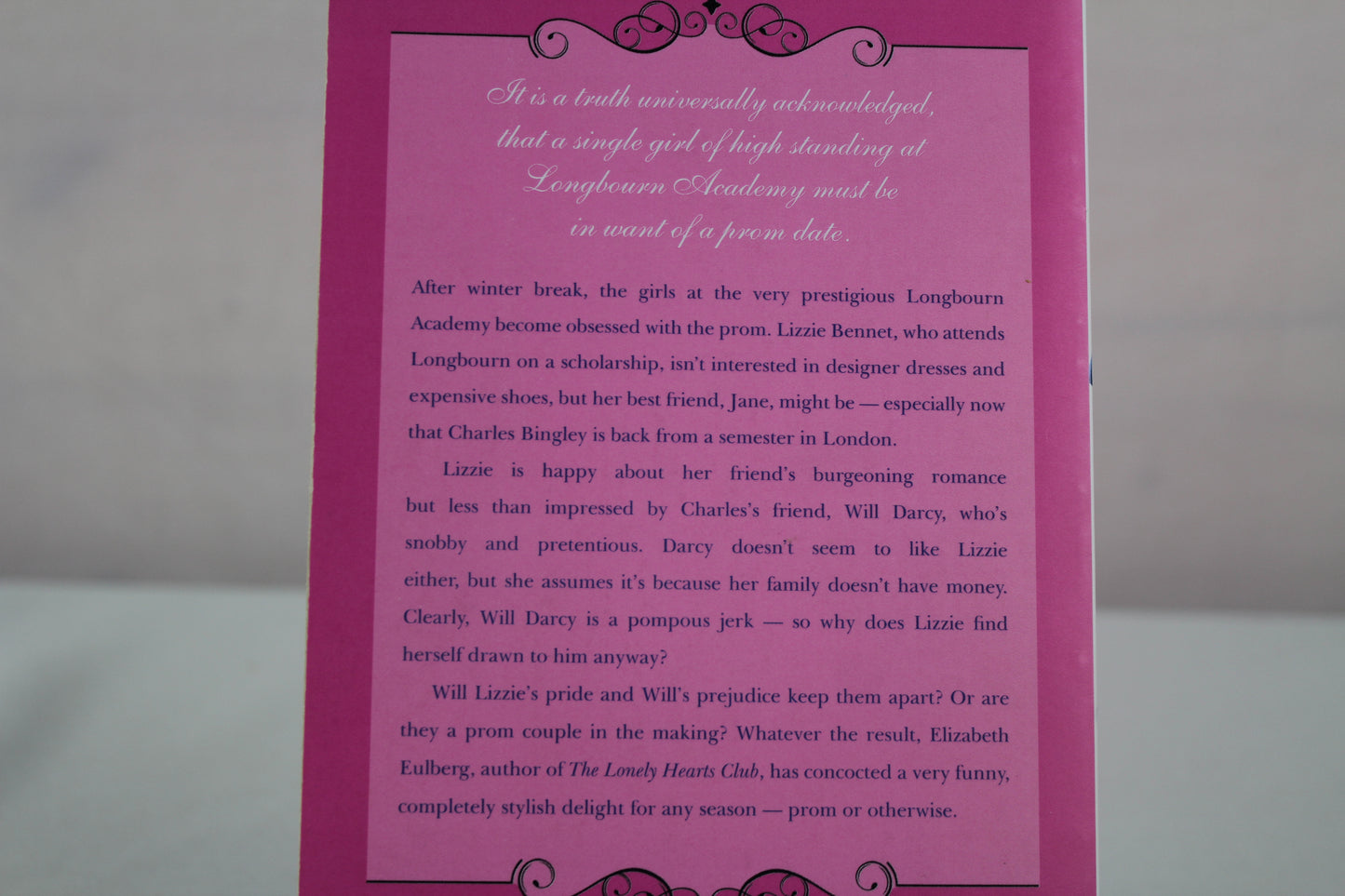 Prom and Prejudice by Elizabeth Eulberg (2011-08-01) by Elizabeth Eulberg