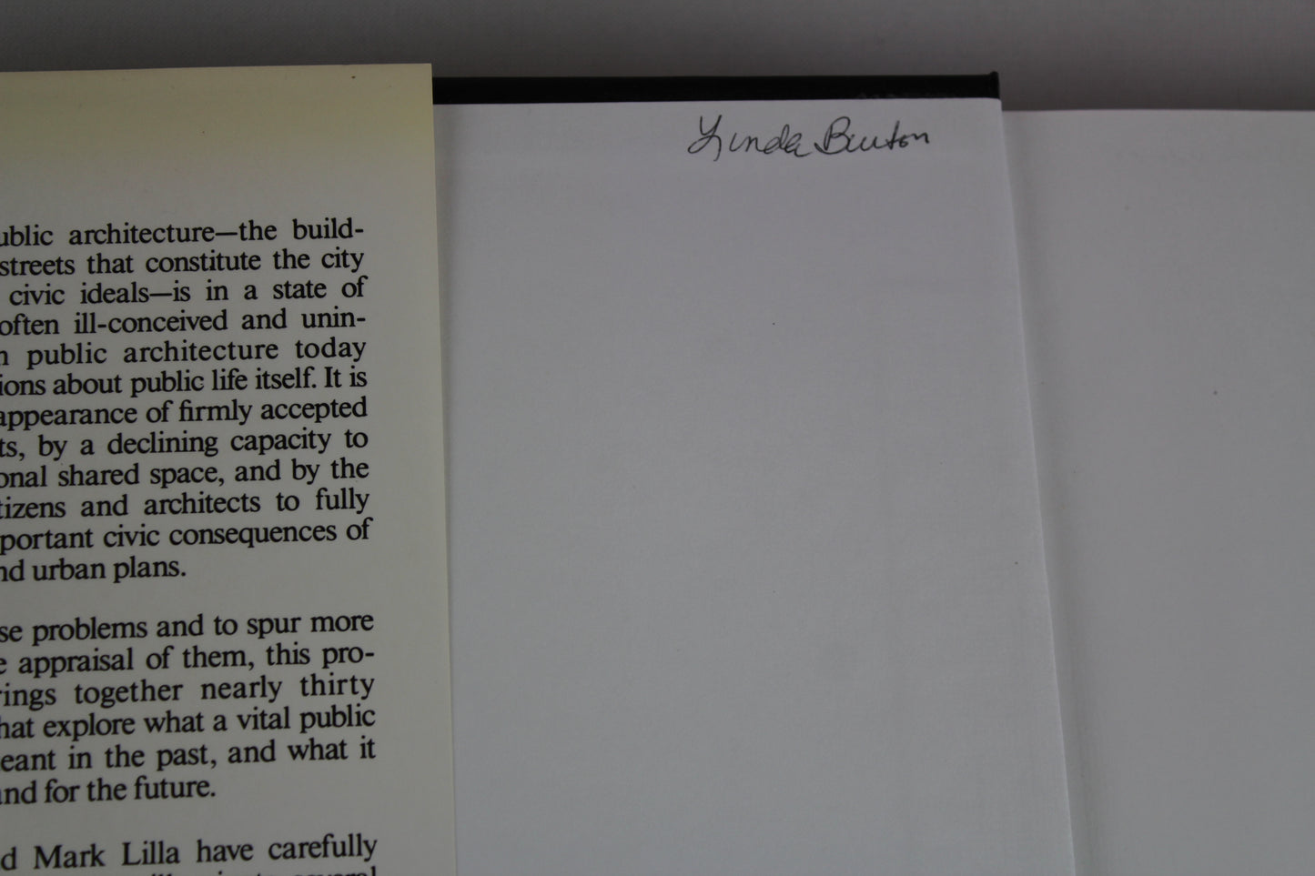 Public Face of Architecture by Nathan Glazer, Mark Lilla