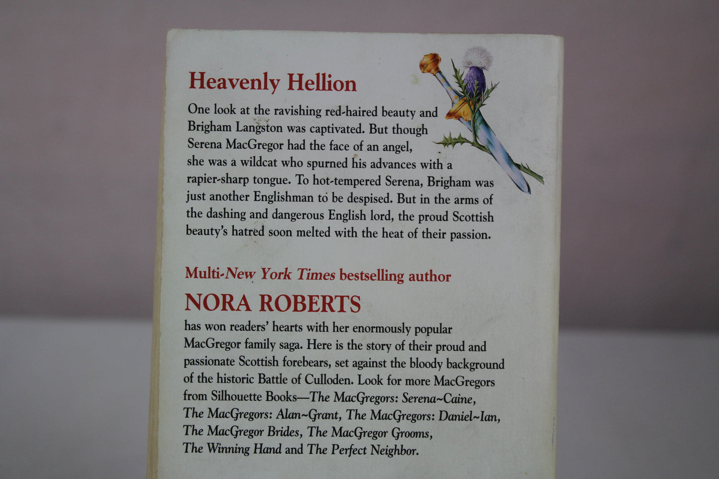 Rebellion (The Macgregors) by Nora Roberts