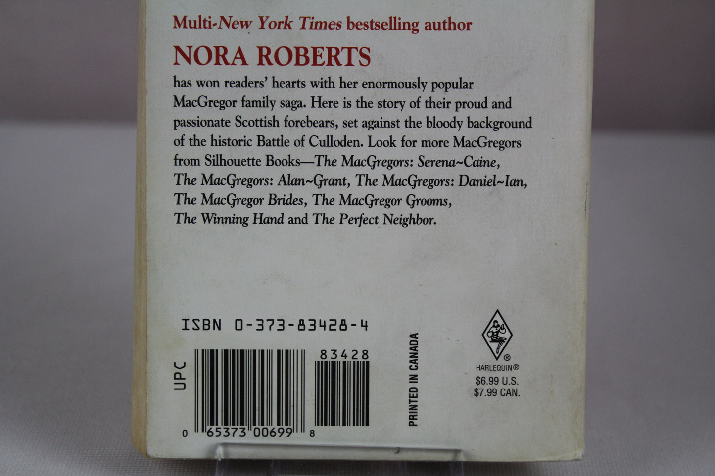 Rebellion (The Macgregors) by Nora Roberts