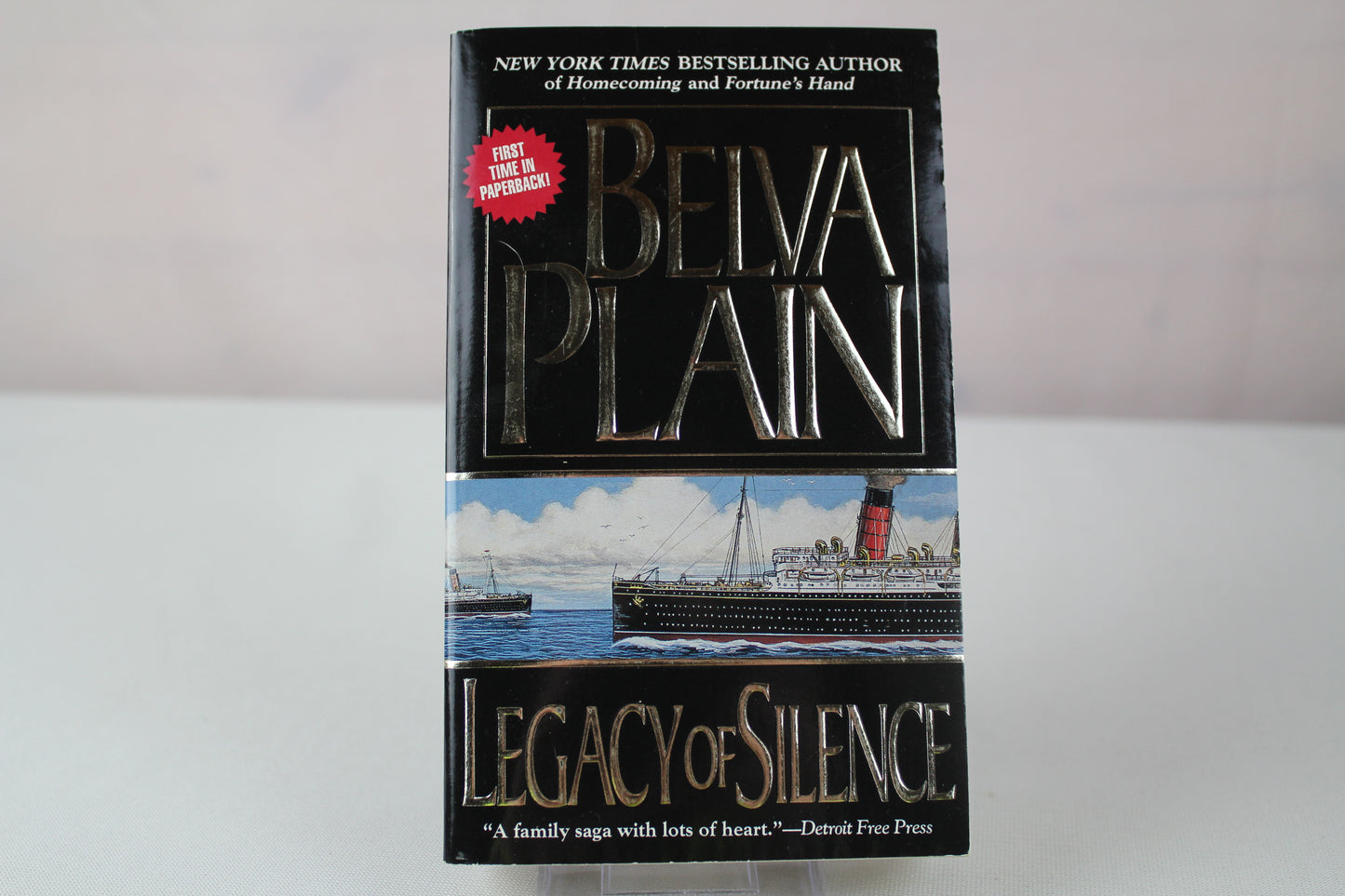 Legacy of Silence: A Novel by Belva Plain